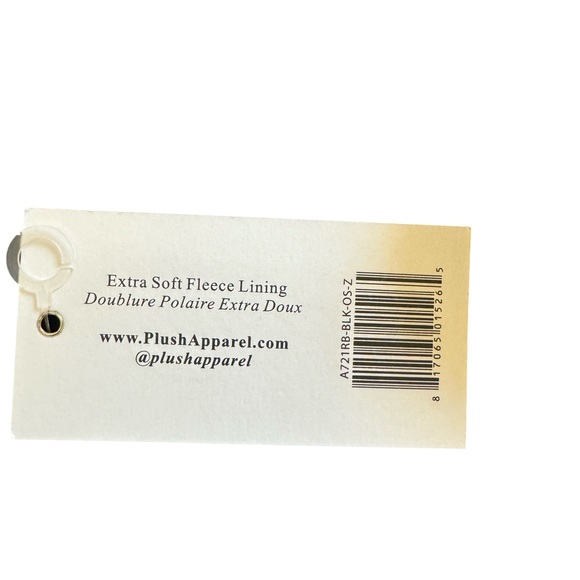 Plush - Ribbed Fleece Lined Beanie  black women - Picture 9 of 11